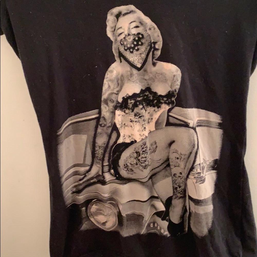 Tattooed Marilyn t shirt